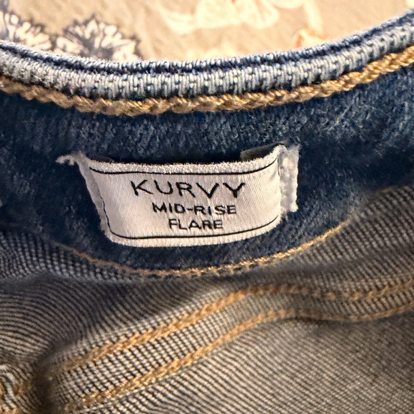 Flared Kancan Jeans NWOT - Picture 3 of 4
